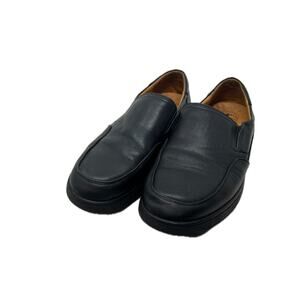 Dr Comfort Slip On Black Work Shoes Mens Sz 10 Eur 44
